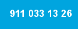 911 033 13 26 911 033 13 26